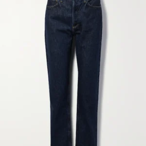 NET SUSTAIN '90s Pinch Waist Long high-rise straight-leg organic jeans